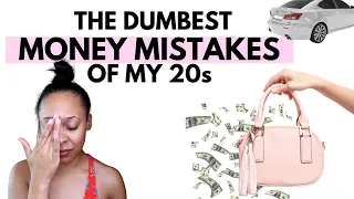 MY BIGGEST MONEY REGRETS! 5 money mistakes to avoid in your 20s