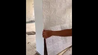 3D Brick Foam Wall Stickers