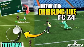 Master Body Dribbling Tricks with Joystick!🔥 | DRIBBLING TUTORIAL🤩 | Fc mobile