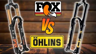 🧐 IS IT WORTH SPENDING ON ÖHLINS vs FOX SUSPENSIONS ⁉️ ENDURO MTB FORKS COMPARISON