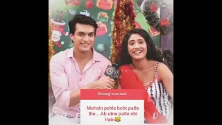 Shivangi once said about Mohsin.... ❣️ Shivangi Mohsin