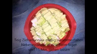 Kräuterfaltenbrot mit dem Mix & More Thermo 9 in 1  "Calli kocht"