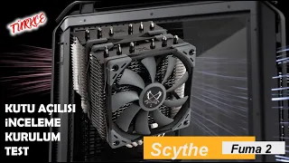 Scythe Fuma 2 Kule Tipi Çift Fanlı İşlemci Soğutucusu ( AMD ve İntel Uyumlu )