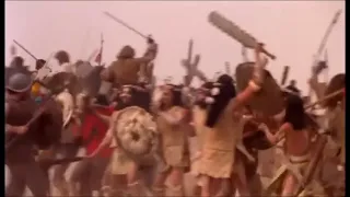 Battle of Otumba 1520 scene "HIJOS DEL VIENTO" Aztecs v Conquistadors - AWFUL BATTLE SCENE BREAKDOWN