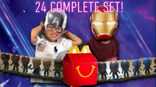 Avengers Endgame 2019 | Mc donalds Happymeal | 24 full set |