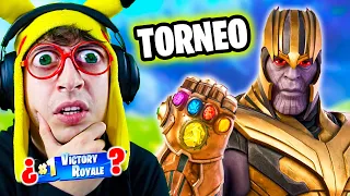 TORNEO de **THANOS** Marvel Avengers en Fortnite Battle Royale!! (Copa Nueva Skin Gratis Challenge)