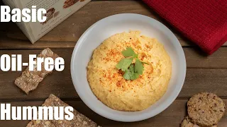 Oil-Free & Tahini-Free Hummus