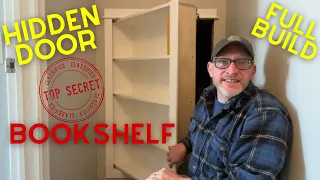 Hidden Door Bookshelf | Outswing | Full Build Video