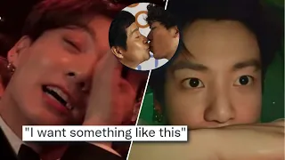 Why Jungkook EMOTIONAL After REACTING to GAY COUPLE MAKING OUT? JK Talks His Sexuality on IG?
