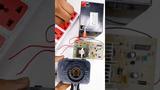 🔌💡 Can a 100W Inverter Circuit Run 🌀35W Ceiling Fan? The Shocking Truth Revealed! #161  #viral