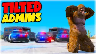 BIGFOOT TROLLS COPS | GTA 5 RP