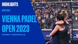 Semifinals Highlights Brea/González vs Salazar/Triay Boss Vienna Padel Open 2023