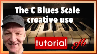 Blues-piano improvisation lesson - Let's improvise with the blues scale!