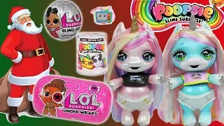 Poopsie Slime Surprise Unicorn Christmas with LOL Surprise Underwraps Wave 2 IvySee TV