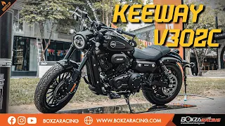 Keeway V302C ครุยเซอร์หัวใจ V-twin ในพิกัด 300 ซีซี. เปิดราคา 1.77 แสนบาท