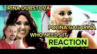 polina gagaRina Полина Гагарина & Ирина Дубцова - Кому Зачем (Премьера Клипа 2023.reaction