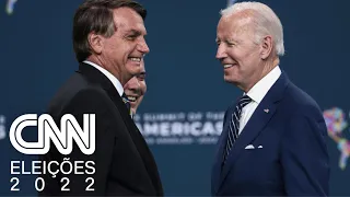 O que tratei com Biden é reservado, diz Bolsonaro | EXPRESSO CNN