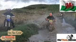 The Ultimate Welsh Trail/enduro ride with RM Trail Riding and The Yes Yes Crew at Llangollen Wales