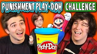 PUNISHMENT PLAY-DOH CHALLENGE (ft. React Cast & FBE Staff) | Challenge Chalice