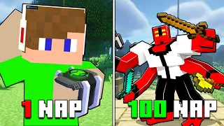 100 NAPIG BEN 10 VOLTAM A MINECRAFT-BAN! 😱