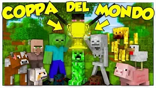 LA COPPA DEL MONDO DEI MOB DI MINECRAFT ITA!