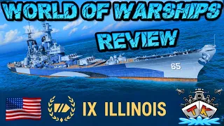 Illinois T9/US/BB ist komplett NUTZLOS?! "Review"⚓️ in World of Warships 🚢