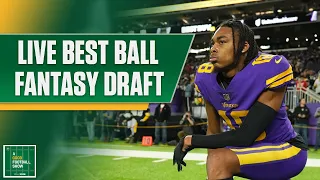 Fantasy football live draft: Is Justin Jefferson a top-three pick? | A Good Football Show