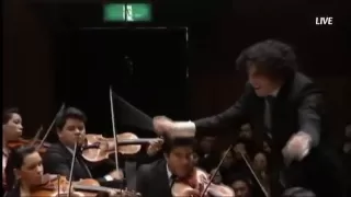 Dudamel & SBYO - Tchaikovsky Symphony No.5 4th Mvm. (2008 in Tokyo : 1/2)