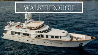 M/Y CRISS C | 34.01M/111'07” Christensen Yacht for Sale - High Performance Motor Yacht Walkthrough