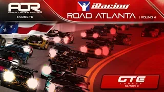 iRacing | AOR GTE League | S8 | R4: Road Atlanta