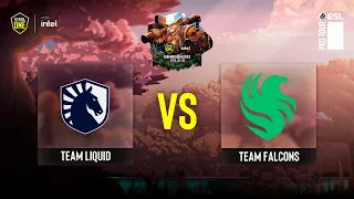 Dota2 - Team Liquid vs Team Falcons - Game 1 - ESL One Birmingham 2024 - Group A Tiebreakers