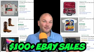 How to sell $100+ Items on Ebay for BIG PROFITS 2024