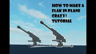 [Plane Crazy Tutorial] How to make a Flak | Roblox