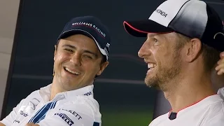 Button And Massa On Saying Goodbye To F1 | Abu Dhabi Grand Prix 2016