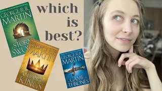Ranking A Song of Ice and Fire books from worst to best