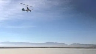 Gyro glider ride