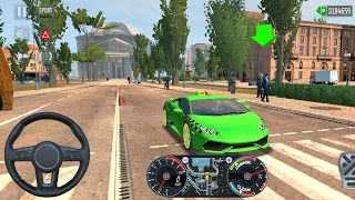 Taxi SIM 2020 | Sports Car Lamborghini Huracan Car Simulator Driving Rome City Android Gameplay