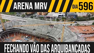 ARENA MRV | 1/7 FECHANDO VÃO DAS ARQUIBANCADAS | 07/12/2021