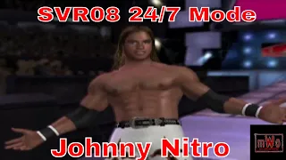 SVR2008 24/7 Mode - Johnny Nitros Road To WrestleMania Begins! #svr08 #mycareer