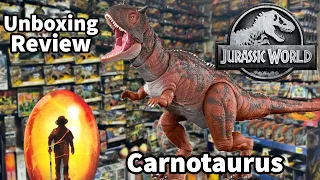 Jurassic World Hammond collection Carnotaurus unboxing / review!
