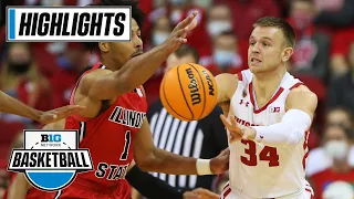 Illinois State at Wisconsin | Big Ten Men's Basketball | Highlights | Dec. 29, 2021