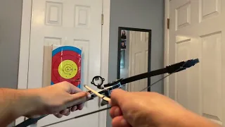 Mini bow and arrow from Amazon: unboxing and testing