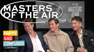 MASTERS OF THE AIR (Austin Butler, Callum Turner, Barry Keoghan) talk new show I Happy Sad Confused