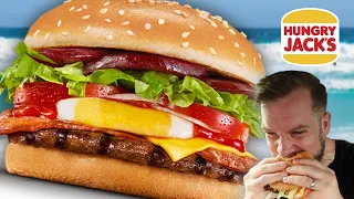 Is Hungry Jack's AUSSIE Whopper BEETROOTED?