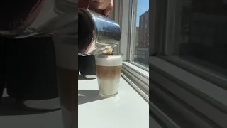 Latte macchiato - so satisfying