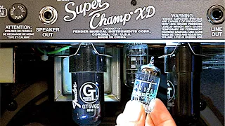 Fender Super Champ Tube Swap: AX7 vs AT7