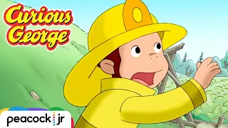 George's Firefighting Competition! | CURIOUS GEORGE