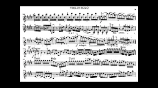 Bach, J.S. violin concerto in E major BWV 1042