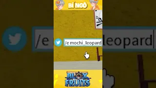 Đây là Code Random ra Trái ác quỷ Leopard và Mochi siêu xịn trong Blox Fruit?? #shorts #roblox