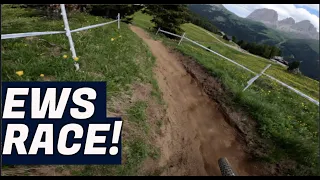 What A REAL EWS Climb looks like! Stage 3 Canezei, Italy.
